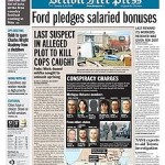 Detroit Free Press Newspaper USA