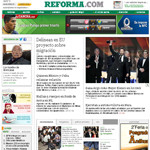 Reforma Mexican Spanish Newspaper 