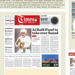 Times of Oman Newspaper