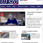 Uj Szo Slovakia Newspaper