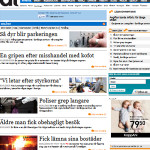 Borlänge Tidning Sweden Newspaper