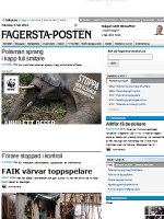 Fagersta Posten Sweden Newspaper