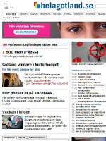 Gotlands Allehanda Sweden Newspaper