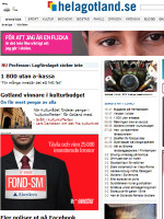 Gotlands Tidningar Sweden Newspaper