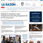 La Razon Newspaper Spain