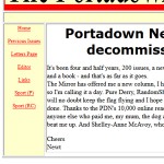 Portadown News Newspaper Northern Ireland