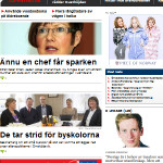 Tidningen Ångermanland Sweden Newspaper