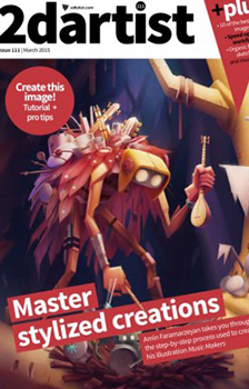 Magazine 2d 2DArtist Magazine, Online 2DArtist English magazine